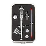BUYTER 130T 0 2 0 5mm Ferramenta De Pulverização Dupla Ação Gravidade Alimentação Aerógrafo DIY Para Arte Pintura Kit De Ferramentas De Tatuagem