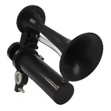 Buzina Ar Corneta P Bicicletas Arapongas Mini Preta Cor Preto