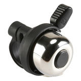 Buzina Bicicleta Campainha Sino Cromada Para Bike Trim D30 Cor Preto