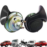 Buzina Caracol 12v Automovel Caminhão Universal Grave Agudo