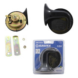 Buzina Caracol Grave 2terminais 12v Universal Gauss Gb1052