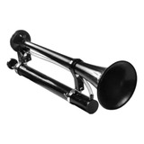 Buzina Corneta De Ar Com Bomba Jumbo Extra forte Para Bike Cor Preto