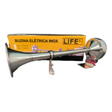 Buzina Corneta Simples Elétrica Inox Marítima 12v Life K