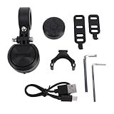 Buzina De Bicicleta Buzina De Bicicleta Elétrica Com Controle Remoto Tipo C Carregamento De 120dB Som Alto IP66 Resistente à água Campainha De Alarme De Bicicleta Para