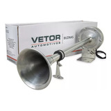 Buzina Náutica Inox 12v 100 Elétrica Lanchas Veleiros Iates