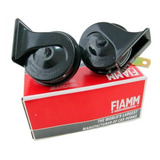 Buzinas Caracol Fiamm Grave E Agudo Univesal 2 Terminais