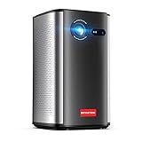 BYINTEK P70 Mini Projetor DLP 3D Corpo Metálico Projetor Portátil HD LED Wifi Alimentado Por Bateria Suporte 1080P 4K Sistema Operacional Android 9 0 Tela Sem Fio Com Bolsa De Transporte E Tripé