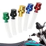 Bylikeho 5 Peças Tubo De Ventilação De Tampa De Gás Tampa De Gás De Motocicleta Acessórios De Carro Tubo De Respiração Bidirecional Mangueira De Ventilação De Válvula De Tanque De Combustível 