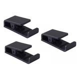 C 6 Clipes De Fichário Suporte De Telefone De Mesa Preto