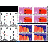 C 737 39 1972 Quadras Série Indústria Nacional Mint