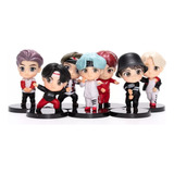 C L Miya Bonecos Bts Tiny Tan Mini Idol Figura 7 Unidades