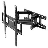 C MOUNTS Suporte De Parede Para TV Full Motion Com Braço Articulado Giratório Duplo E Inclinação Para TVs De Tela Plana De 66 A 140 Cm Max VESA 400 X 400 E 49 9 Kg Serve Para Pinos De Até 40 6 Cm