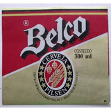 C1393 Rótulo Cerveja Belco Pilsen