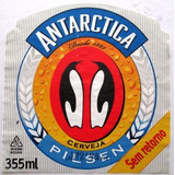 C1409 Rótulo Cerveja Antarctica Pilsen Sem