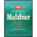 C1456 Rótulo Cerveja Black Princess Malzbier