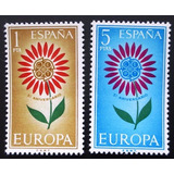 C1819 Espanha Tema Europa Yvert N 1271 2 De 1964