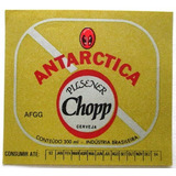 C2161 Rótulo Cerveja Antarctica Pilsener Chopp