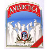 C2166 Rótulo Cerveja Antarctica Exportação Sem