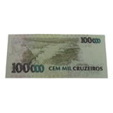 C235: Bela Cédula 100 Cruzeiros Reais 1993 Fe