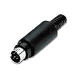 C2G Conector Macho Mini DIN De 4 Pinos 01741