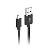 C3TECH Cabo USB Para USB C CB-C10BK Preto - Comprimento De Cabo 1Metro- Corrente De 3A- Compativel Com Android E IPhone