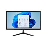 C3Tech Monitor LED 21 5 Polegadas MR 215 Anti Reflexo Funções Para Reduzir Luz Azul Conectores De Entrada HDMI E VGA Slot Kensington Montagem Padrao VESA 21 5 