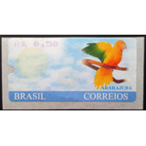 C6989 Brasil Autômato Se 25 Ararajuba Auto Adesiva Nnn De 2