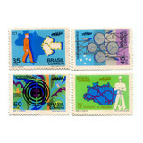 C733 A 736 Série Campanha Integração Nacional 1972 L 7171s E