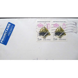 C7423 França Envelope Circulado Para O Brasil Com Selo Mi