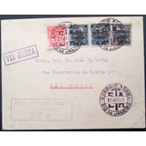 C7819 Envelope Circulado Eta Em 1929 Do Rj Para Sp Com Selo