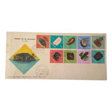 C8131 Moçambique Fdc Minerais De 1971 Com Série Yvert N 