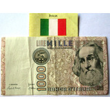 C8830 - Itália - Cédula De 1.000 Liras De 1982 Em Excelente 