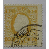 C9683 Açores Colonia Portuguesa Yvert N 42 A Em Amarel