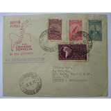 C9738 Brasil Envelope Condor Zeppelin Circ De Florianópo