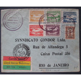 C9838 Envelope Circulado Em 1930 Da Bolivia Para O Brasil