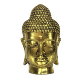 Cabeça Buda Resina Enfeite Decorativo Decoração