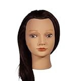 Cabeça De Boneca Com Cabelo 50 Humano E Orgânico 40cm