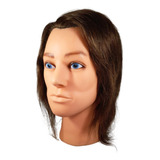 Cabeça De Manequim Masculino Cherey Sem Barba 100 Natural