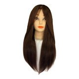 Cabeça De Treino Boneca Profissional Mista 60 Cabelo Humano