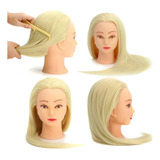 Cabeça De Treino Cabelo Orgânico P cortes Penteados suporte