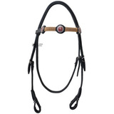 Cabeçada De Couro Mangalarga Marchador Cavalo Sela Oferta