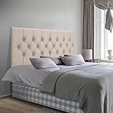 Cabeceira Areia Queen 1 60 Cm Com Capitonê Estofada Suspensa Suede Cama Box Quarto Painel Para Parede