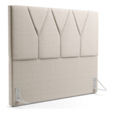 Cabeceira Cama Box Casal 140cm Aura Linho Cru