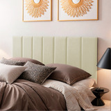 Cabeceira Cama Box Casal Estofada Varias Cores 140 Black