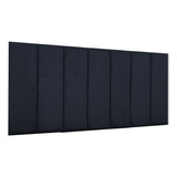 Cabeceira Cama Box Casal Estofada Varias Cores 140x40cm