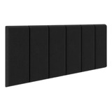 Cabeceira Cama Box Casal Painel Estofado 140x55cm