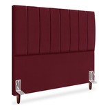 Cabeceira Cama Box Queen Carla 160cm Cores Em Suede Frame