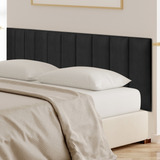 Cabeceira Cama Casal Box King Estofada 200x60cm Varias Cores