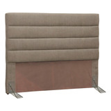 Cabeceira De Cama Box D monegatto Greta 2 Corpos 160cm X 125cm Linho Areia