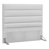Cabeceira De Cama Box D monegatto Greta King 195cm X 125cm Couro Sintético Branca